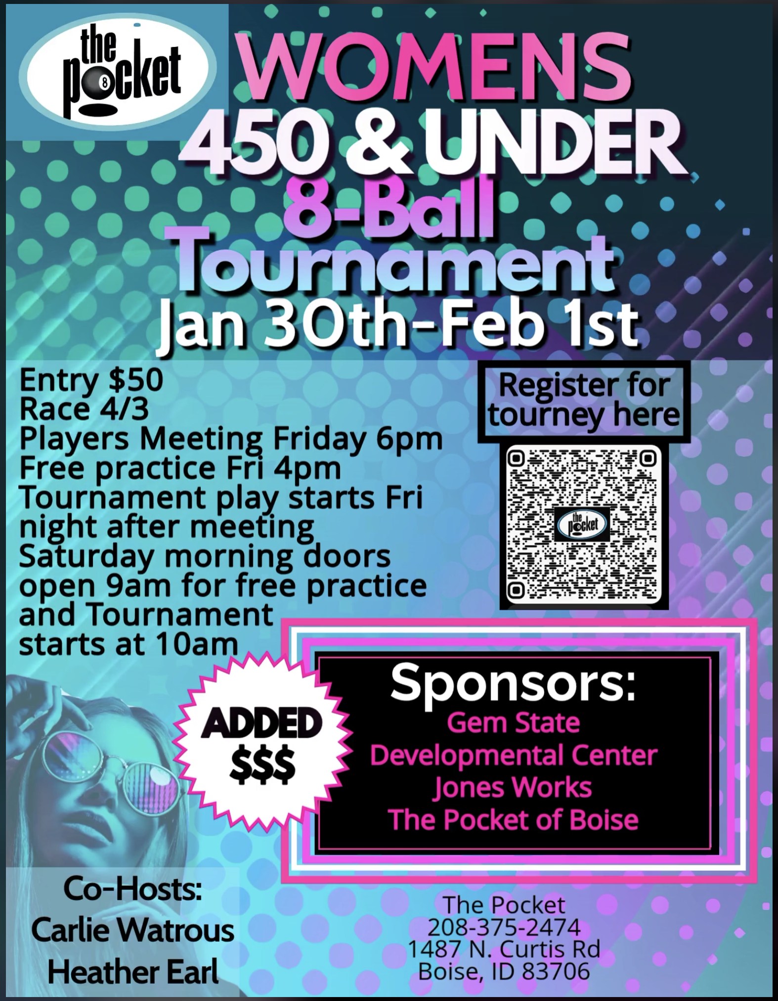 Tournament flyer / rules image